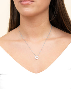 Ring Necklace Engraving plate Pendant-4