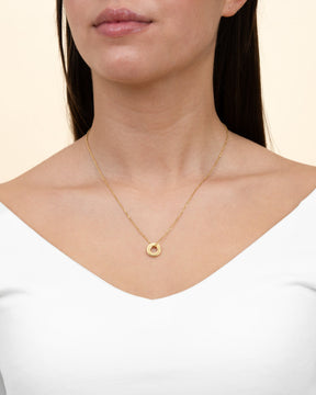 Ring Necklace Engraving plate Pendant-4