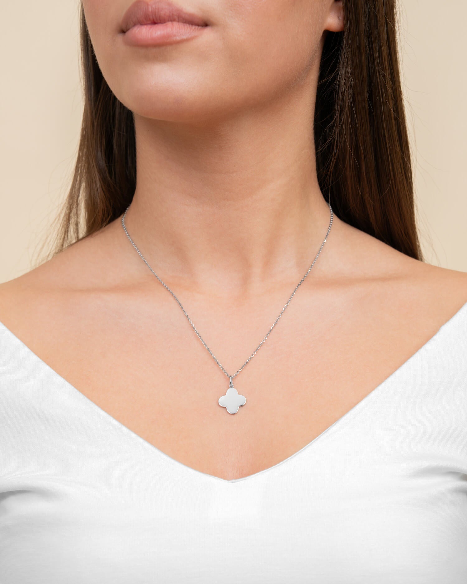 Cloverleaf necklace engraving plate-4