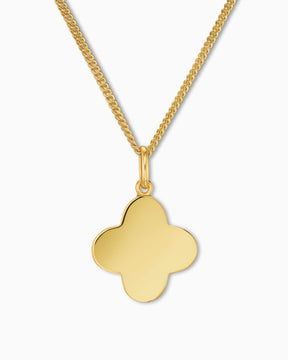 Cloverleaf necklace engraving plate-4