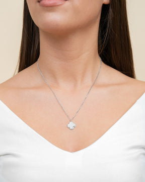 Cloverleaf necklace engraving plate-4