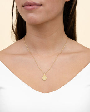 Cloverleaf necklace engraving plate-4