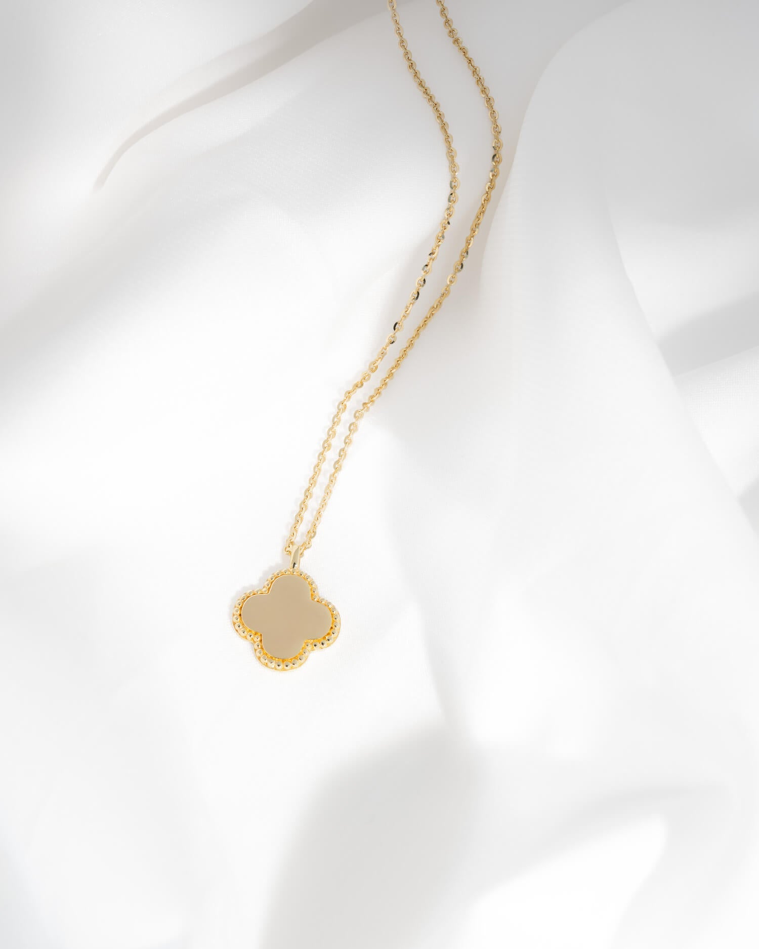 Cloverleaf necklace engraving plate-4