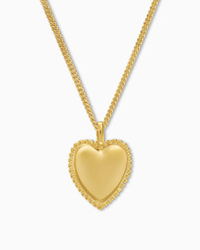 Heart necklace engraving plate pendant-6