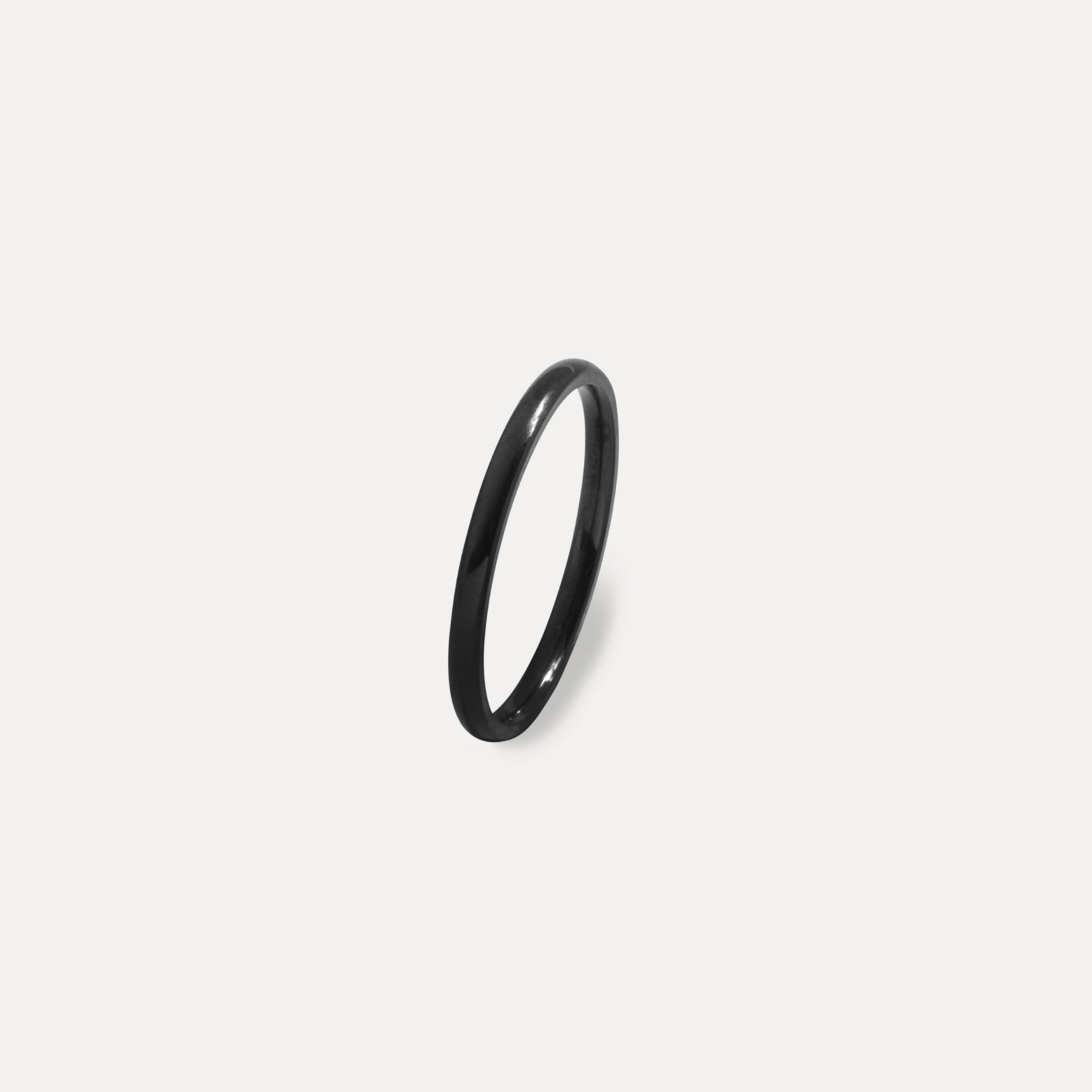 Micro Band Ring - Black