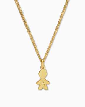 Boys necklace pendant engraving plate-2