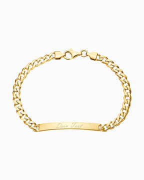 Engraving bracelet Engraving plate Armored ID bracelet