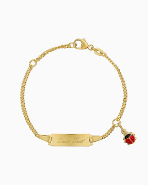 Engraving bracelet engraving plate ladybug-2