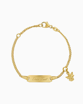 Engraving bracelet Engraving plate Guardian angel-6