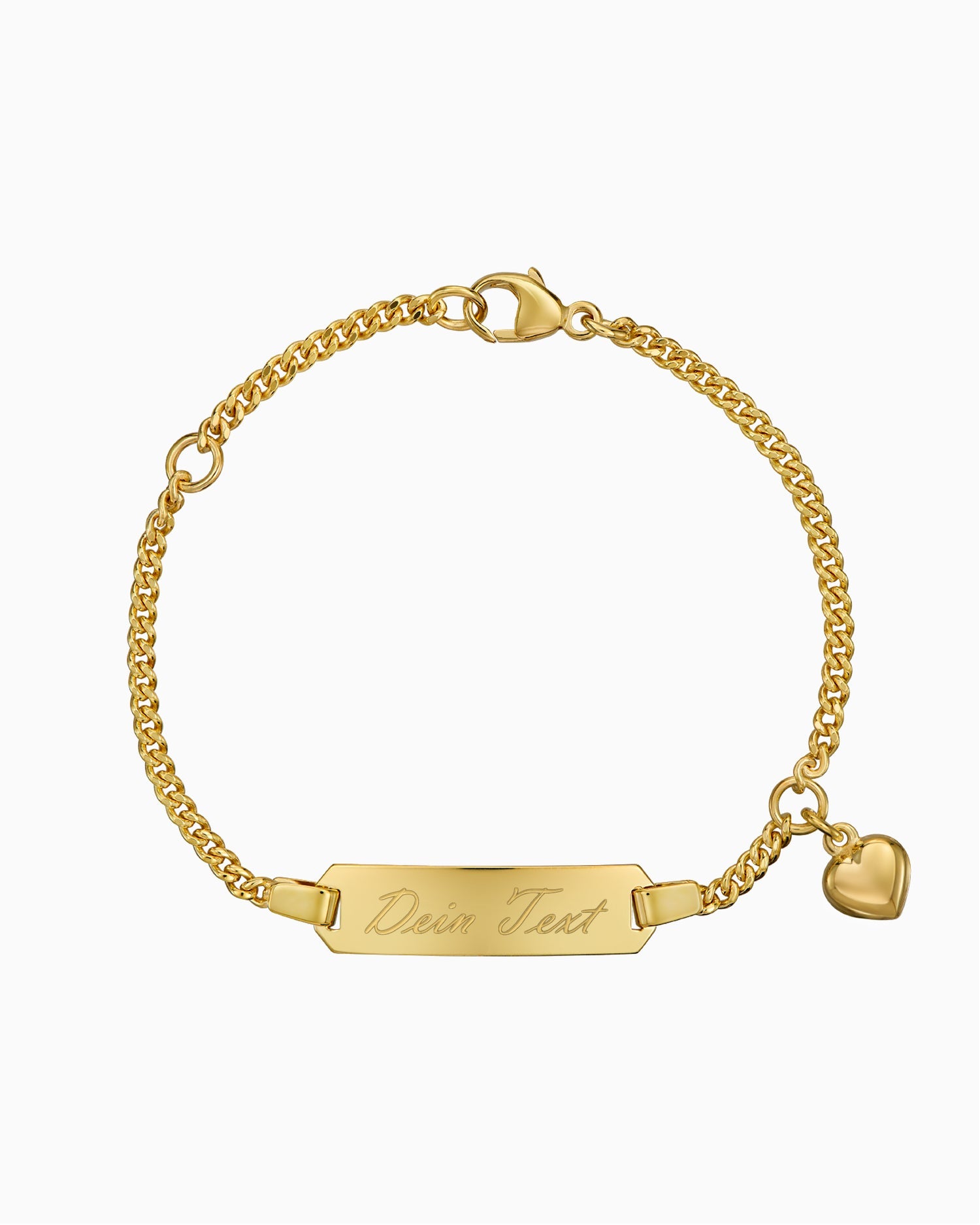 Engraving bracelet engraving plate heart-14