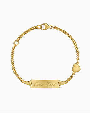 Engraving bracelet engraving plate heart-14