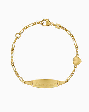 Engraving bracelet engraving plate heart-14