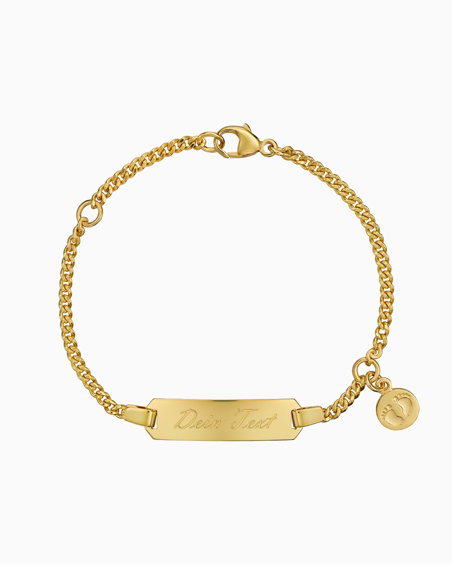 Engraving bracelet engraving plate baby feet-6