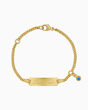 Engraving bracelet engraving plate zirconia blue