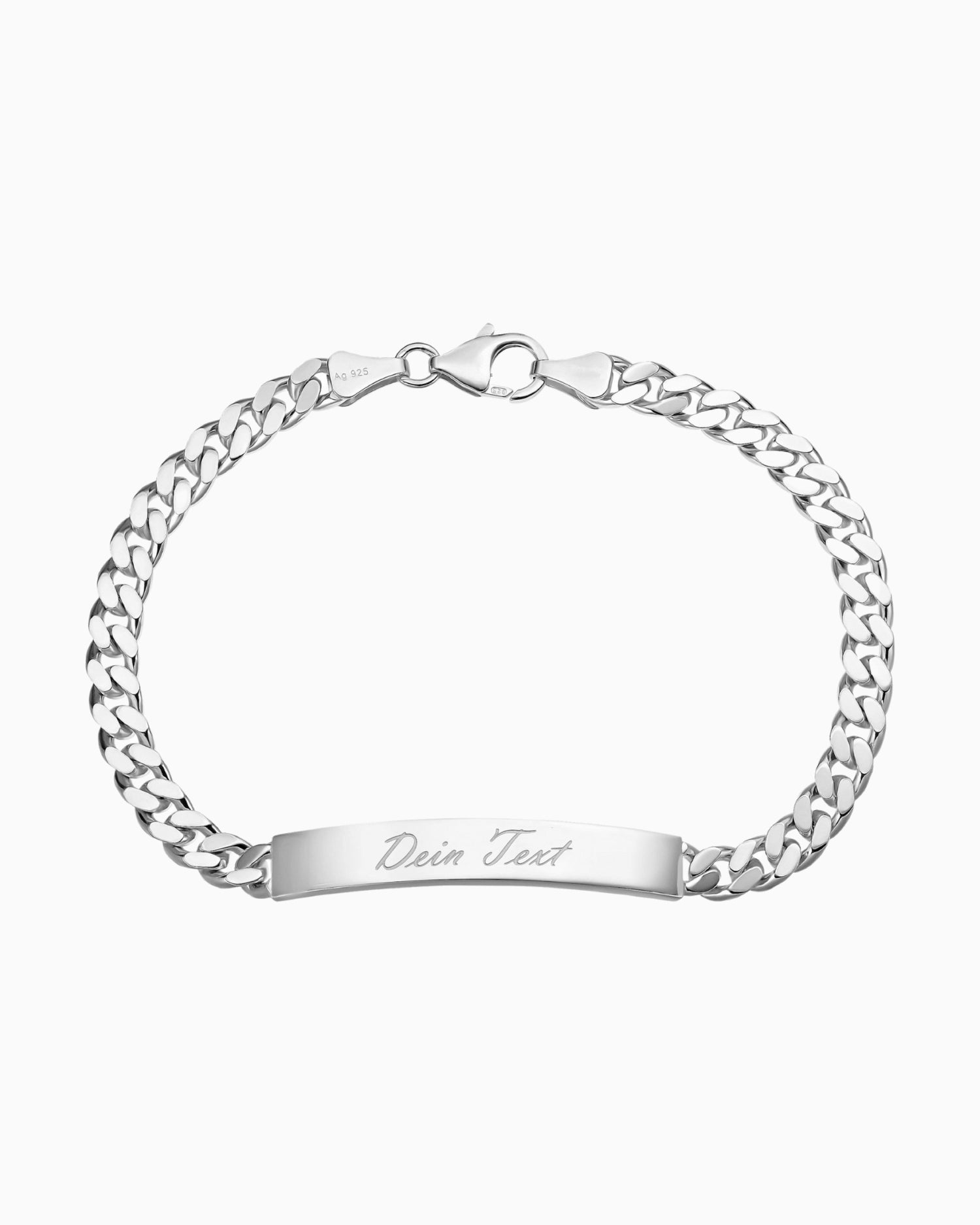 Engraving bracelet Engraving plate Armored ID bracelet