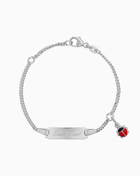 Engraving bracelet engraving plate ladybug