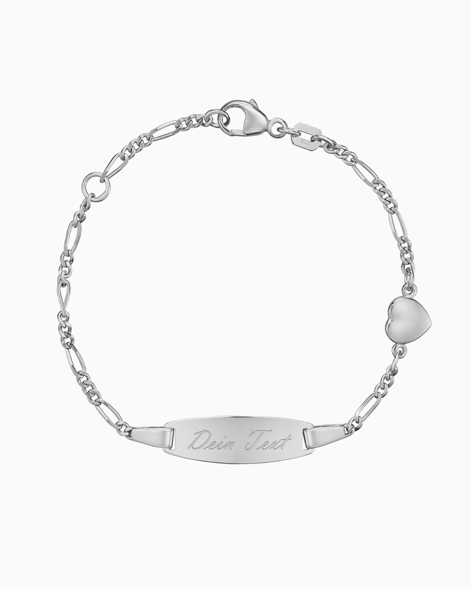 Engraving bracelet engraving plate heart-14