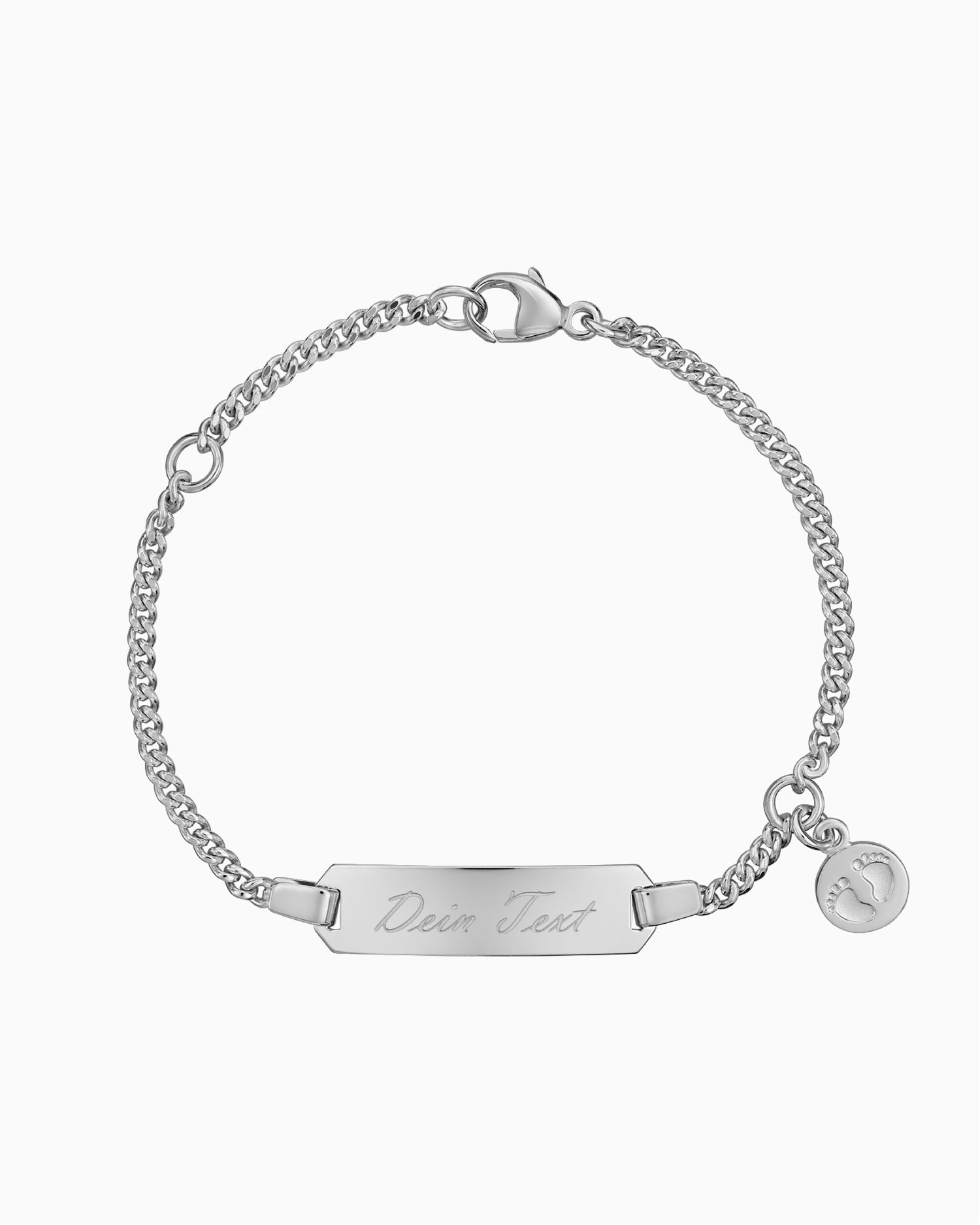 Engraving bracelet engraving plate baby feet-6