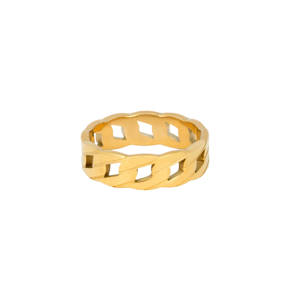 Cuban Ring - Gold