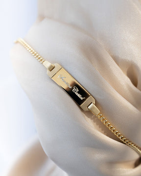 Engraving bracelet Engraving plate