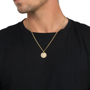 Engraving plates necklace pendant round ice matt