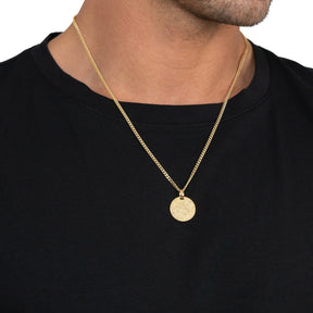 Engraving plates necklace pendant round ice matt