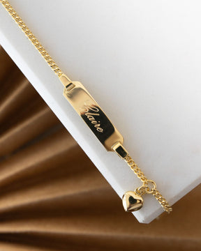 Engraving bracelet engraving plate heart-14