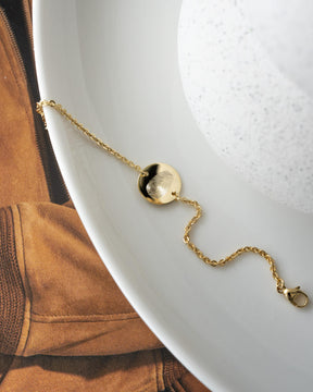 Engraving bracelet engraving plate round zirconia-1