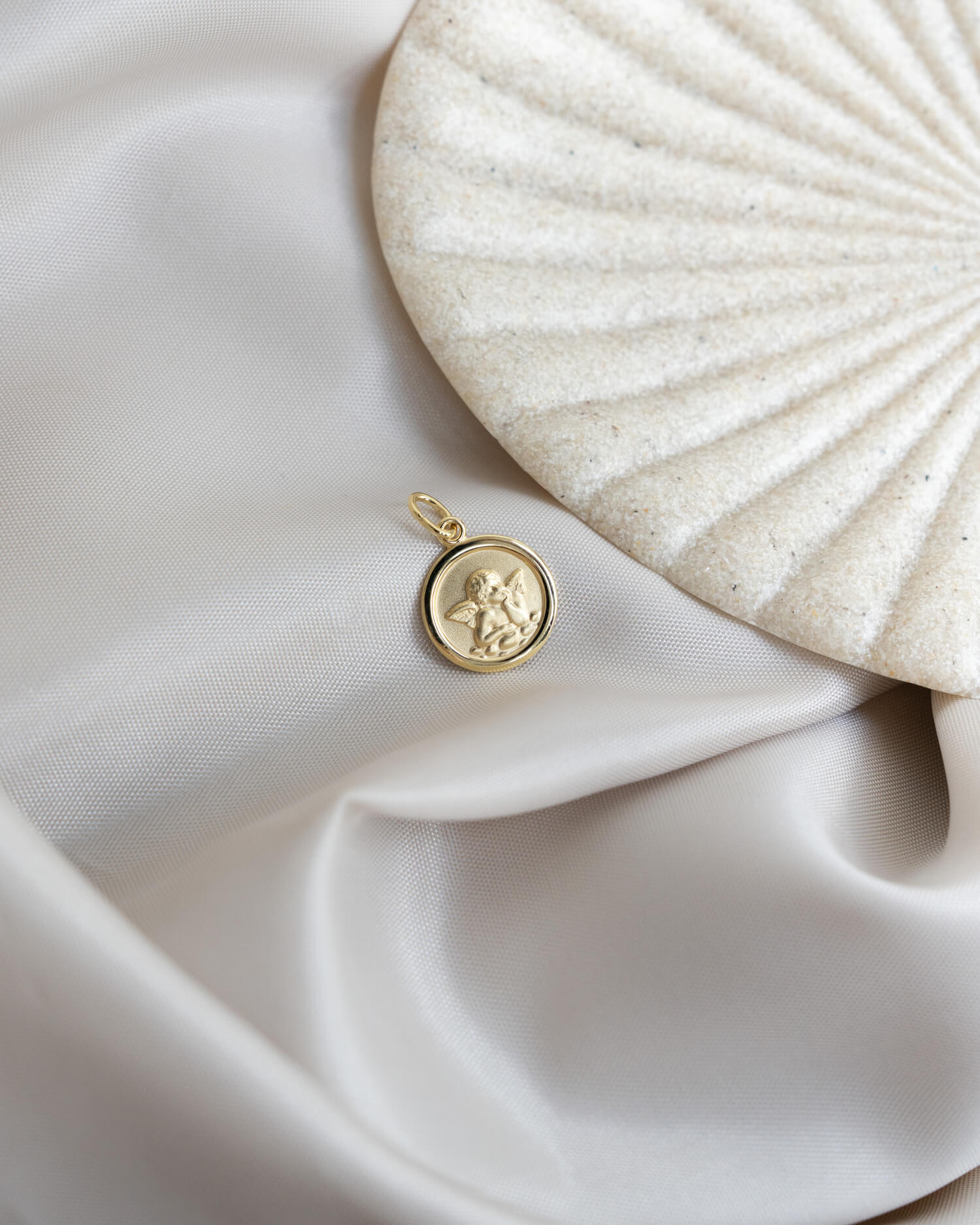 Engraving plates pendant necklace guardian angel-11