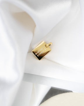 Engraving plates necklace pendant rectangle