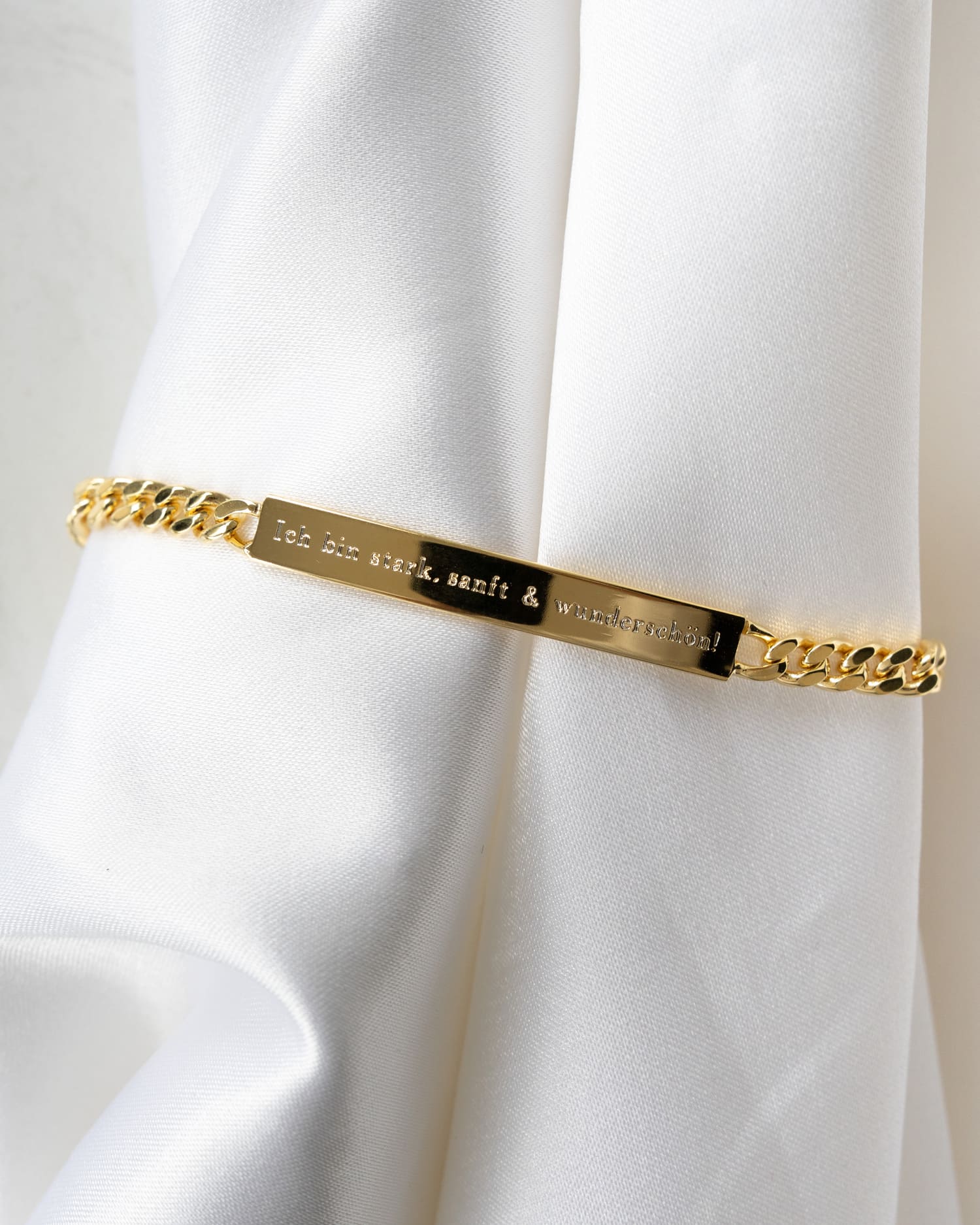 Engraving bracelet Engraving plate Armored ID bracelet