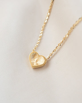 Heart necklace engraving plate pendant-6