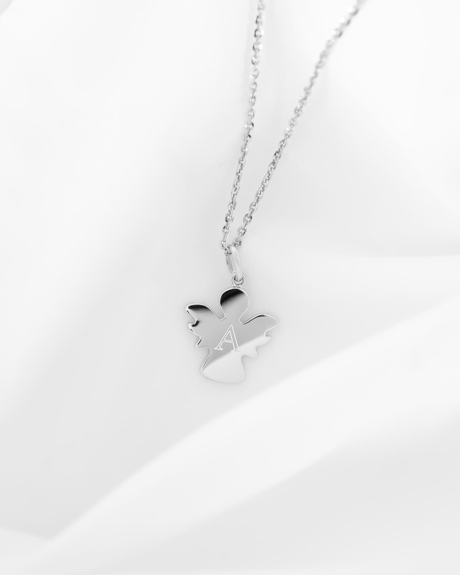 Angel necklace pendant engraving plate-2