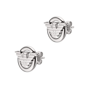 Emporio Armani Men's Stainless Steel Stud Earrings