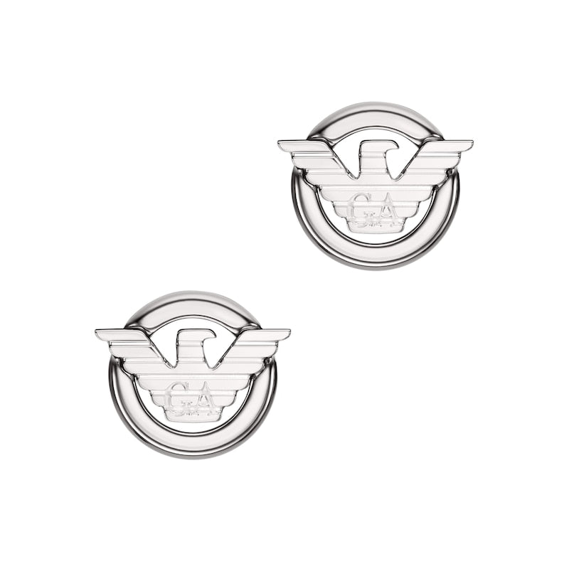 Emporio Armani Men's Stainless Steel Stud Earrings