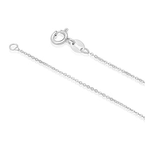 Sterling Silver Cubic Zirconia Cluster Pendant