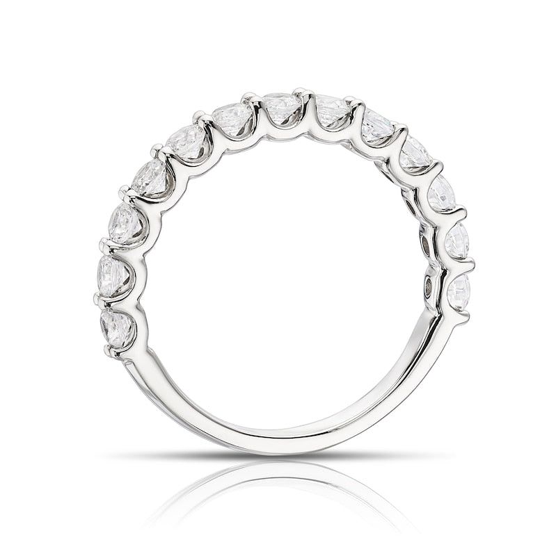 Platinum Prong Set Eternity 1ct Diamond Ring