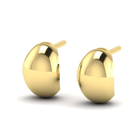 KLEORA ODYSSEY Modern Electrum™ Half Hoop Earrings