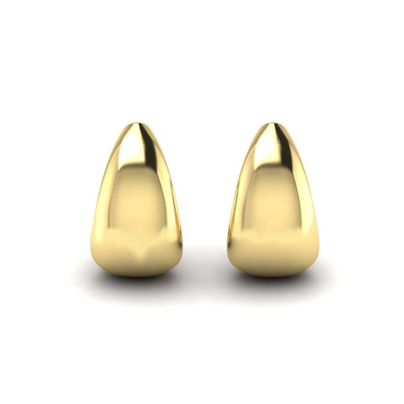 KLEORA ODYSSEY Modern Electrum™ Wide J-Hoop Earrings