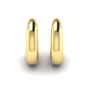 KLEORA ODYSSEY Modern Electrum™ Thin J-Hoop Earrings