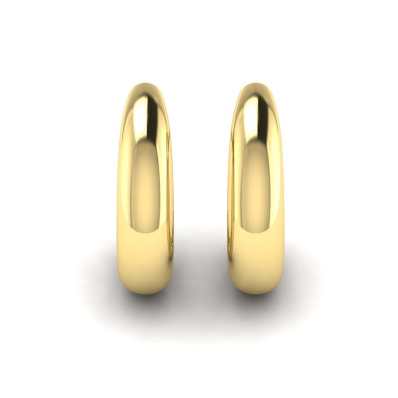 KLEORA ODYSSEY Modern Electrum™ Thin J-Hoop Earrings