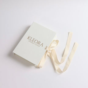 KLEORA CONTORTO Modern Electrum™ Rope & Polished Crossover Hoop Earrings