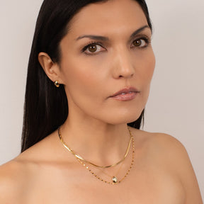 KLEORA ODYSSEY Modern Electrum™ 18" Forzatina Chain Necklace