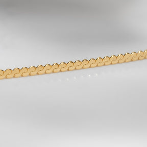 KLEORA ODYSSEY Modern Electrum™ 16" Serpentine Necklace