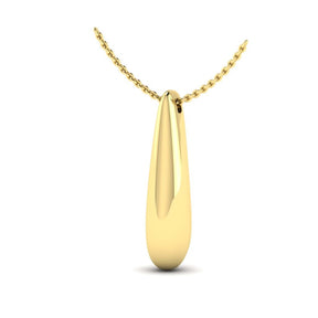 KLEORA ODYSSEY Modern Electrum™ Elongated Drop Necklace