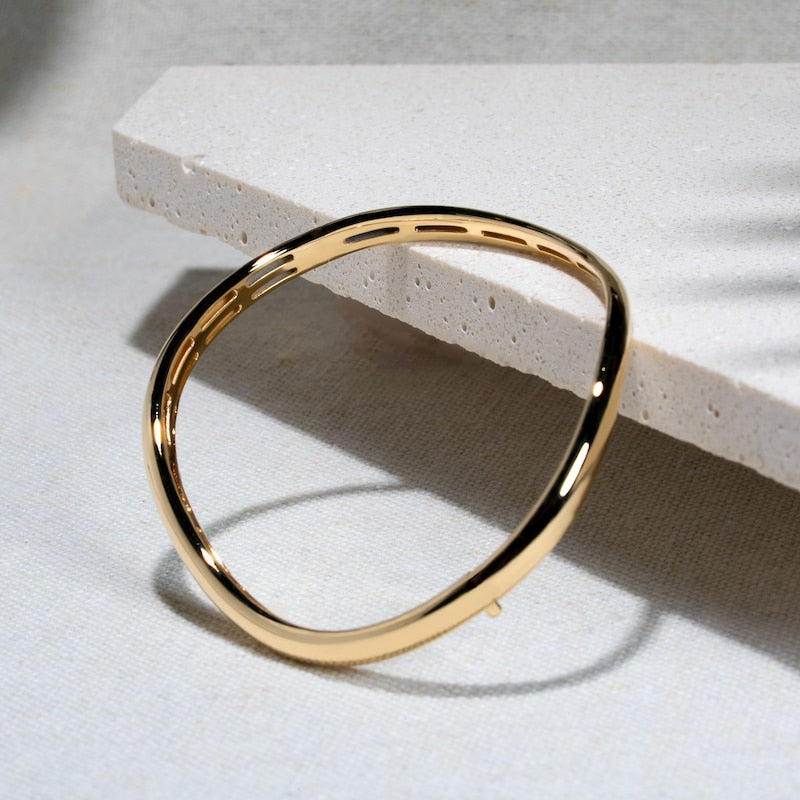 KLEORA ODYSSEY Modern Electrum™ Curved Bangle