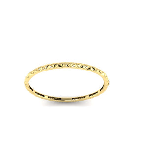 KLEORA PYRAMID Modern Electrum™ Pyramid Bangle