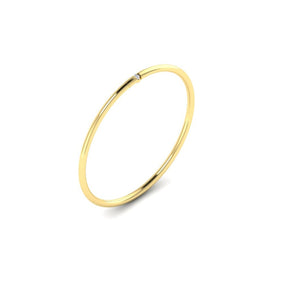 KLEORA AURORA Modern Electrum™ Miracle Plate Diamond Bangle
