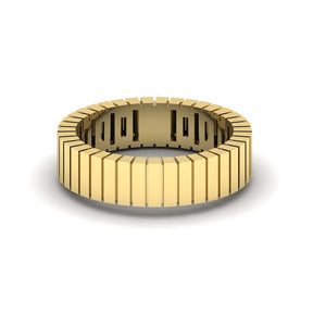 KLEORA LINEA Modern Electrum™ Linear Ring