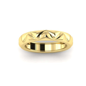 KLEORA PYRAMID Modern Electrum™ Pyramid Ring